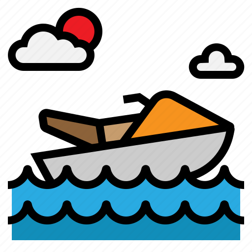 Jet, scooter, sea, ski, transport icon - Download on Iconfinder