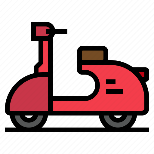 Bike, motor, motorcycle, scooter, transport icon - Download on Iconfinder