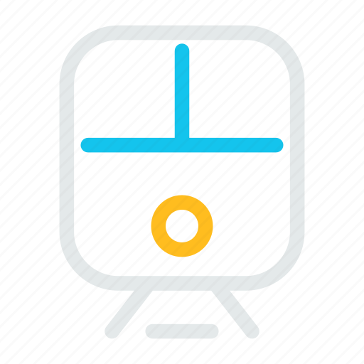 Metro, public, rail, train, transport, transportation icon - Download on Iconfinder