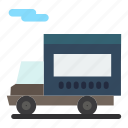 transport, truck, van, vehicle
