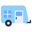 transport, camper van, conveyance, caravan, vanity van 