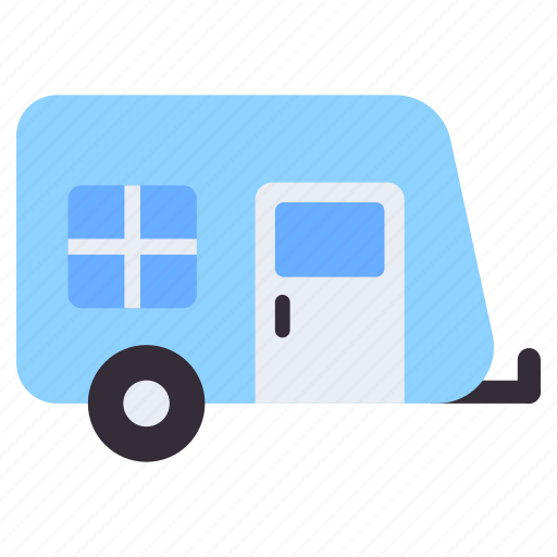Transport, camper van, conveyance, caravan, vanity van icon - Download on Iconfinder