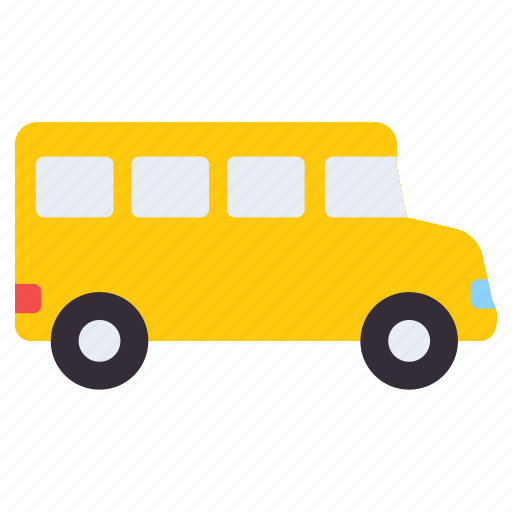 Bus, automobile, omnibus, transport, vehicle, school bus icon - Download on Iconfinder