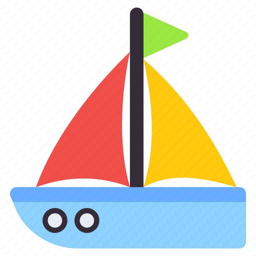Sailing boat, sailing ship, yacht, boat, sailboat icon - Download on Iconfinder