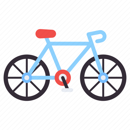 Cycle, cycling, pedal bike, manual bike, pushbike, bicycle icon - Download on Iconfinder