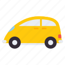 automobile, vehicle, taxi, hatchback, transport, minicar 