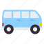 bus, automobile, omnibus, transport, vehicle, van 