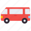 bus, automobile, omnibus, transport, vehicle, van 