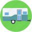 caravan, convoy, living van, living vehicle, transport 