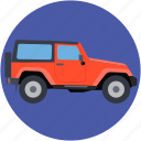 jalopy, jeep, suv, travel, vehicle
