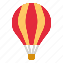 balloon, hot, air, trip, transportation