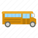 bus, school, transport, public, transportation