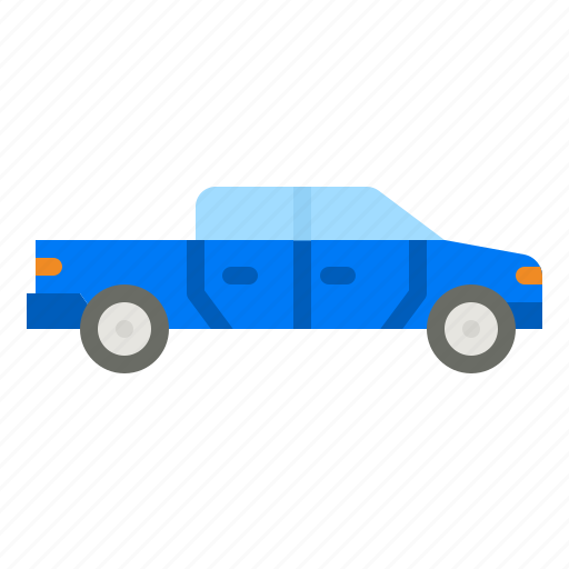 Pickup, truck, transportation, farm, vehicle icon - Download on Iconfinder