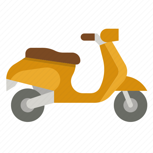Scooter, motorcycle, motorbike, deliver, bike icon - Download on Iconfinder