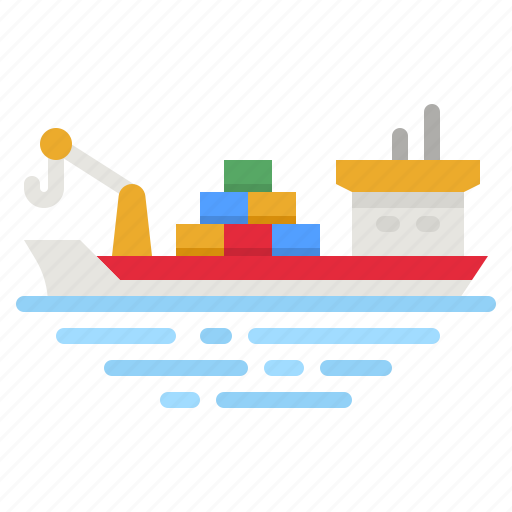 Ship, cargo, container, logistics, transportation icon - Download on Iconfinder
