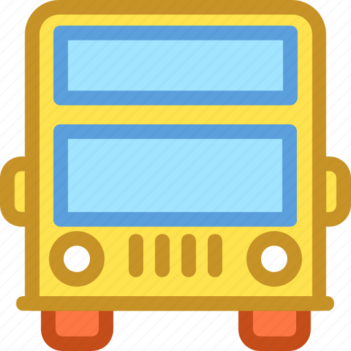Bus, double decker, london bus, transport, traveling icon - Download on Iconfinder