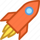 missile, rocket, space, spaceship
