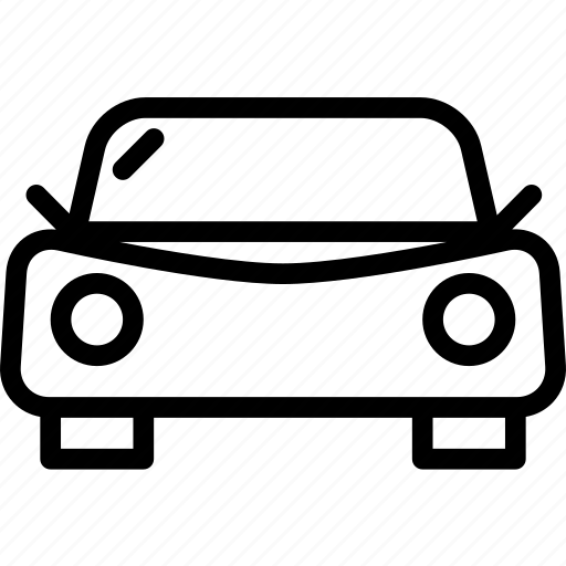 Car, frontview, transport, travel, vehicle icon - Download on Iconfinder