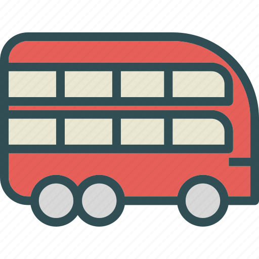 Bus, doubledeck, transport icon - Download on Iconfinder