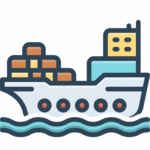 Cargo, cruise, yacht, vessel, shipping, freight, transport icon - Download on Iconfinder