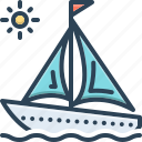 sailboar, cruise, ship, yacht, vessel, freight, transport