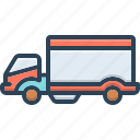 truck, vehicle, lorry, conveyance, cargo, shipping, transport