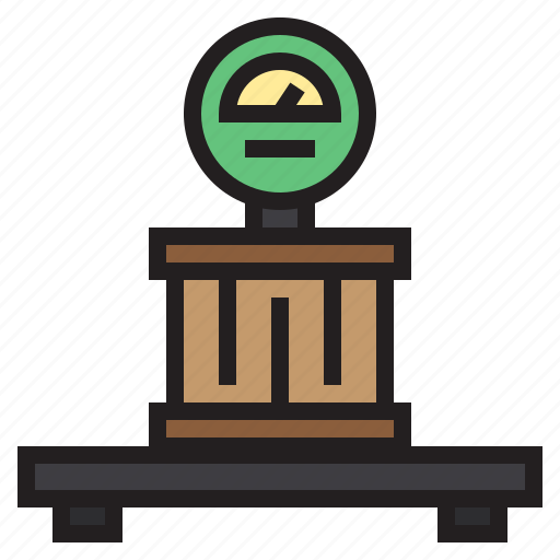 Factory, industry, machine, robot, scale, transport icon - Download on Iconfinder