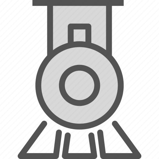 Railroad, train, transport, vintage icon - Download on Iconfinder