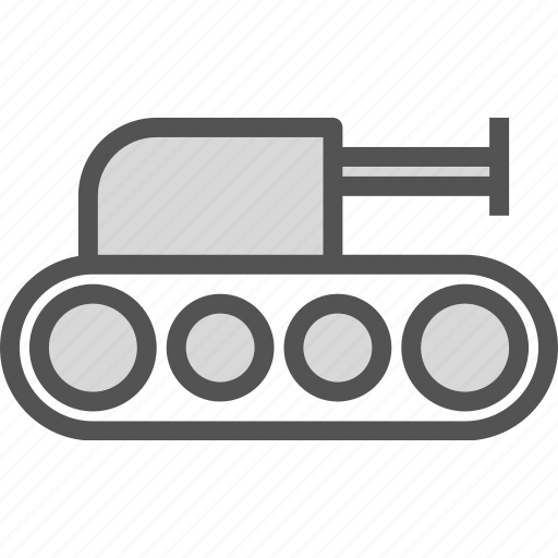 Army, artilery, heavy, tank, war, weapon icon - Download on Iconfinder