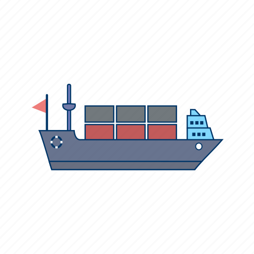 Shipping, ship, transport icon - Download on Iconfinder