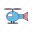 helicopter, flight, transport 