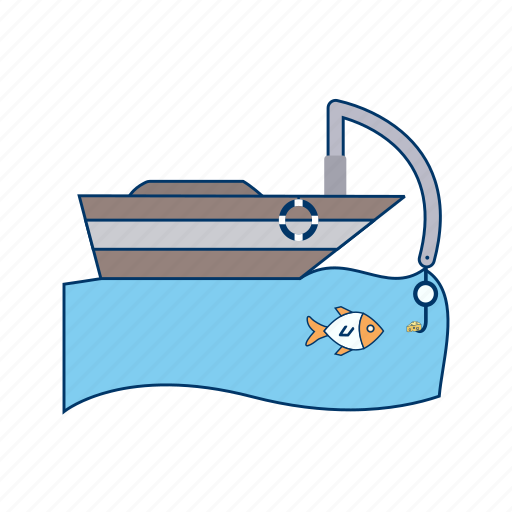 Boat, fishing, ship icon - Download on Iconfinder