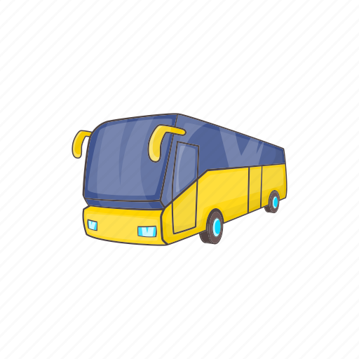 Bus, cartoon, tourist, transport, transportation, travel, vehicle icon -  Download on Iconfinder