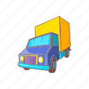 car, cargo, cartoon, delivery, service, transport, truck