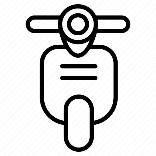Motorbike, scooter, vespa, transport icon - Download on Iconfinder