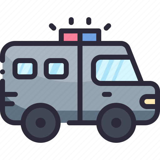 Car, police, swat, van, vehicle icon - Download on Iconfinder