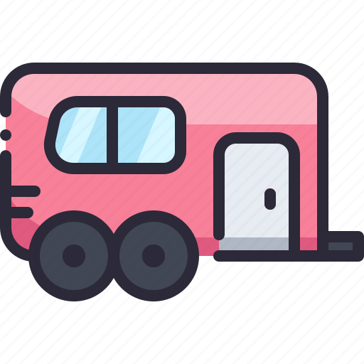 Car, trailer, transport, transportation, vehicle icon - Download on Iconfinder