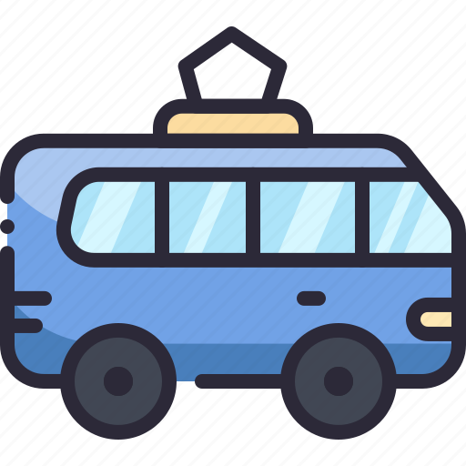 City, train, tram, transport, travel icon - Download on Iconfinder