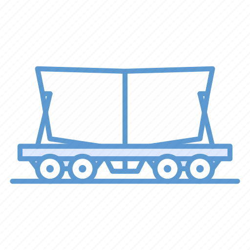 Cement, railway carriage, raiway, sand icon - Download on Iconfinder