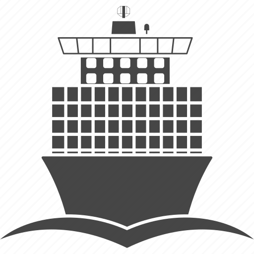 Boat, cargo, container, ocean, ship, shipping, transportation icon - Download on Iconfinder