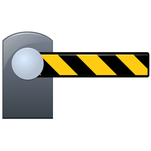 Closed, barrier, customs, outside, exit, close, problem icon - Download on Iconfinder