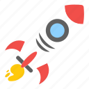 roket, marketing icon, laptop, rocket, space, astronomy, planet