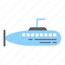 submarine, underwater, ship, transport, ocean, sea, military, transportation