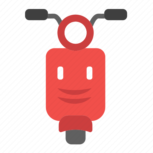 Motorcycle, scooter, vespa, biker, transport, motor, vehicle icon - Download on Iconfinder