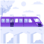train, station, public, transportation, railway 
