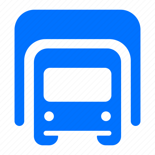 Bus, transportation, tunnel, vehicle icon - Download on Iconfinder
