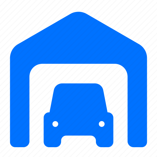 Car, garage, park, transportation icon - Download on Iconfinder