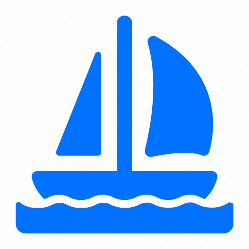 Boat, sail, transportation, water icon - Download on Iconfinder