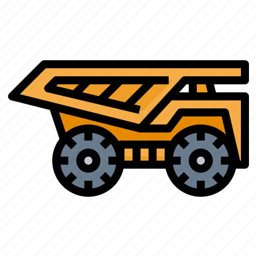Dump, transport, transportation, truck, vehicle icon - Download on Iconfinder