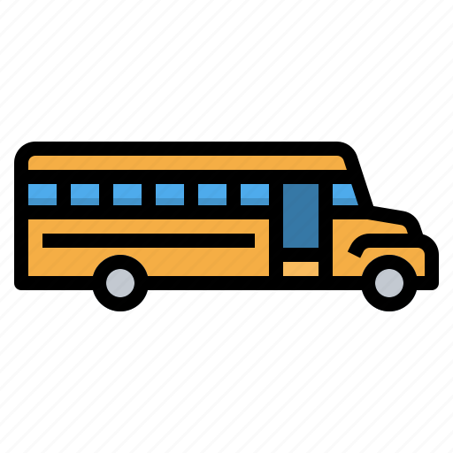 Bus, public, school, transport icon - Download on Iconfinder